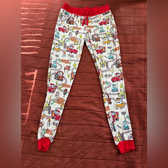 Little Sleepies Pants - Women’s Disney Cars Print Pajama Bottoms-joggers little sleepies